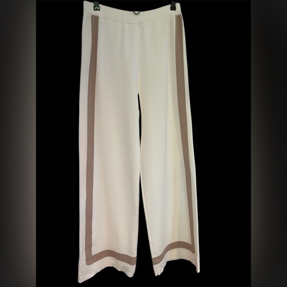 la lavon High Rise Wide Leg Sweater Pants NWOT - Picture 3 of 5